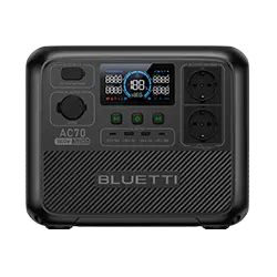 bluetti ac70 1000w 768 wh